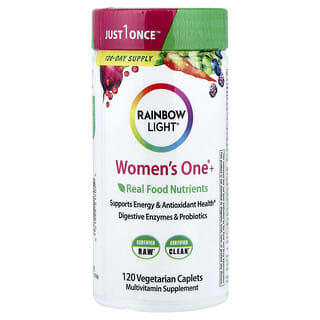 Rainbow Light, Women's One+®, Real Food Nutrients, 120 Vegetarian Caplets