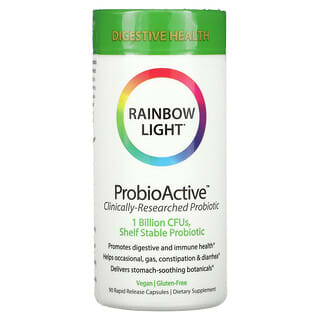 Rainbow Light, ProbioActive，基於食物的配方，90 粒速釋膠囊