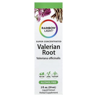 Rainbow Light, Racine de valériane, Sans alcool, 59 ml