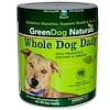 GreenDog Naturals, Whole Dog Daily, Powder, Natural Chicken Flavor, 10.5 oz (300 g)