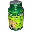 GreenDog Naturals, Whole Dog Daily, Natural Chicken Flavor, For Dogs, 60 Chewable Tabs