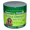 GreenDog Naturals, Active Omega Soft Chew, Natural Chicken Flavor, 130 Soft Chews
