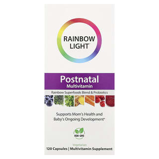 Rainbow Light, мультивитамины для послеродового периода, 120 капсул