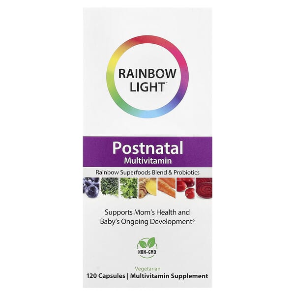 Rainbow Light, Szülés utáni multivitamin, 120 kapszula
