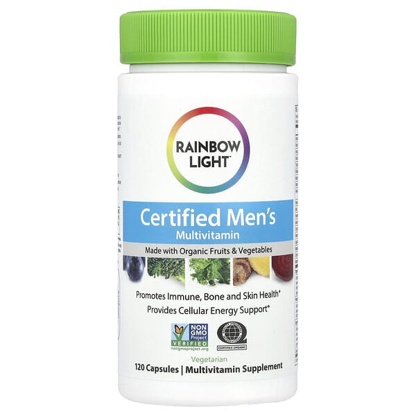 Certified Men's Multivitamin, 120 Capsules