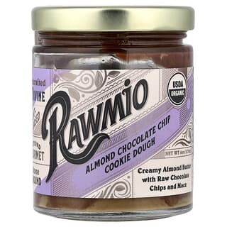 Rawmio, Almond Chocolate Chip Cookie Dough, 6 oz (170 g)