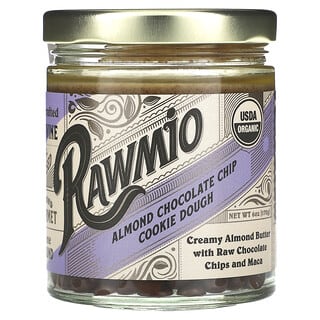 Rawmio, アーモンド チョコレートチップ クッキードウ、170g（6オンス）