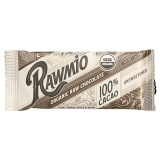Rawmio, Essential Bar, Organic Raw Chocolate, 100% Cacao, Unsweetened, 1.1 oz (30 g)