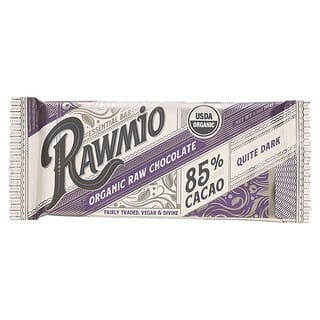راوميو‏, لوح أساسي ، شيكولاتة عضوية خام ، 85٪ كاكاو ، داكن تمامًا ، 1.1 أونصة (30 جم)