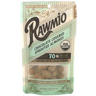 Rawmio, Amêndoas Germinadas com Chocolate, 56,7 g (2 oz)