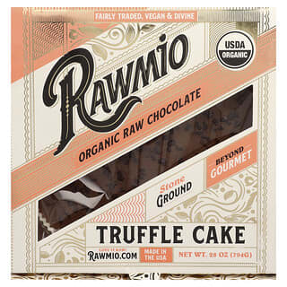 Rawmio, Biologische rauwe chocoladetruffeltaart, 794 g (28 oz)