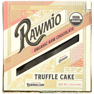 Rawmio, органический трюфельный торт из необработанного шоколада, 142 г (5 унций)