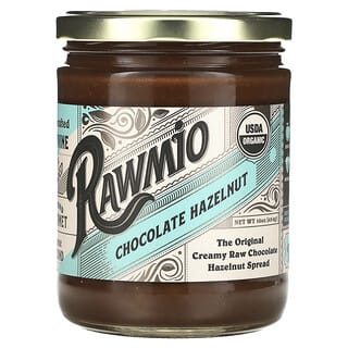 Rawmio, チョコレートヘーゼルナッツスプレッド、454g（16オンス）