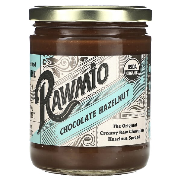 Rawmio, 巧克力榛仁醬，16 盎司（454 克）