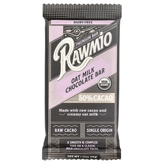 Rawmio, Oat Milk Chocolate Bar, 50% Cacao, 1.76 oz (50 g)