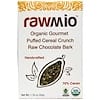 Organic Gourmet Puffed Cereal Crunch Raw Chocolate Bark, 1.76 oz (50 g)