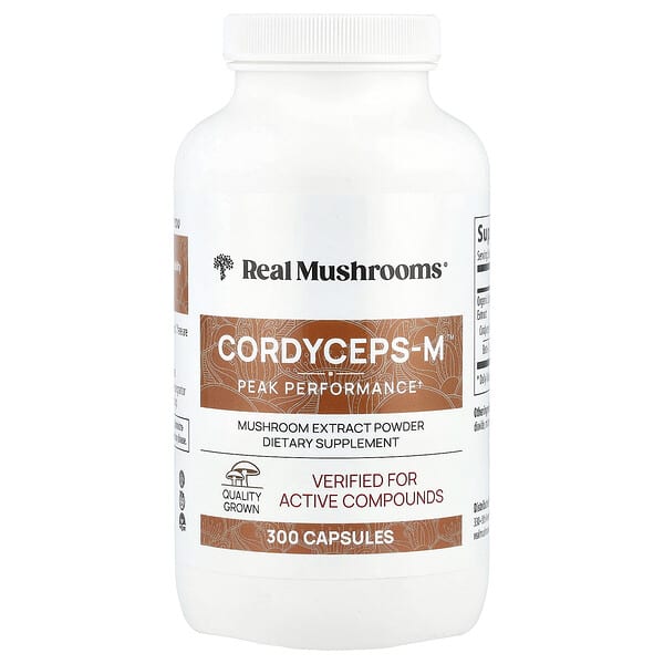 Cordyceps-M™, Mushroom Extract Powder, 300 Capsules
