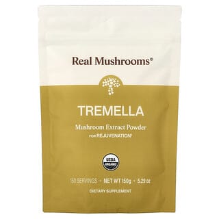 Real Mushrooms, Tremella, Extracto de hongos en polvo, 150 g (5,29 oz)