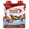 Premier Protein, 하이 프로틴 셰이크, 초콜릿 땅콩 버터, 4가지 셰이크, 개당 325ml(11fl oz)