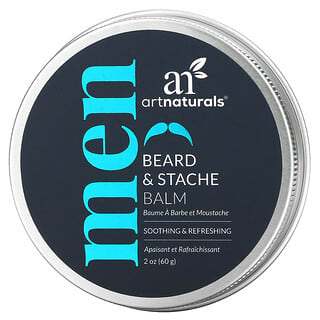 Art Naturals, Beard & Stache Balm, 2 oz (60 g)