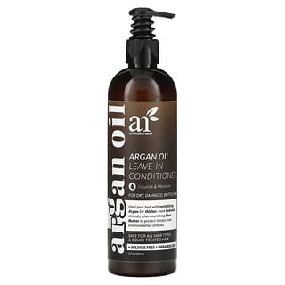 artnaturals, Après-shampoing sans rinçage à l'huile d'argan bio, Formule thérapeutique, 12 fl oz (354,9 ml)
