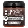 Masque pour les cheveux à l'huile d'argan et à l'aloès, 226 g