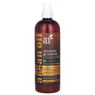 artnaturals, Après-shampooing à l'huile d'argan et à l'huile d'olive, stimulant et rajeunissant, 473 ml