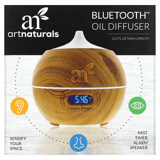 artnaturals, Diffuseur d'huiles essentielles Bluetooth, 1 diffuseur