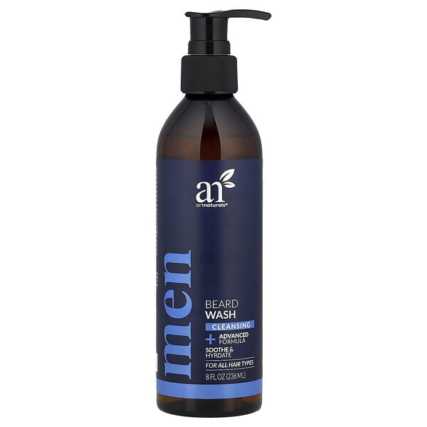 artnaturals, 남성, 턱수염 워시, 모든 모발용, 236ml(8fl oz)