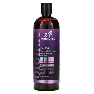 Art Naturals, Après-shampooing blond violet, Équilibre des couleurs et des tons, 473 ml