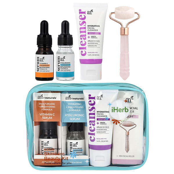 artnaturals, iHerb 독점판매 상품, Artnaturals® 스킨케어 뷰티 키트, 5종 키트