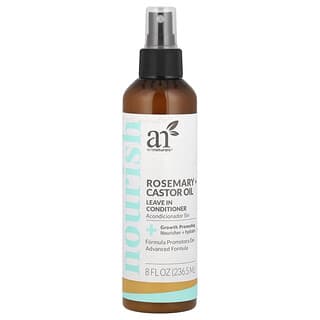 artnaturals, Après-shampooing sans rinçage, Romarin + Huile de ricin, 236,5 ml