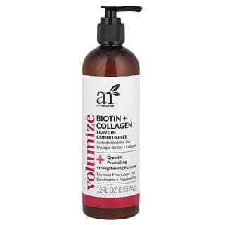 artnaturals, Volumen, Acondicionador sin enjuague con biotina y colágeno, 355 ml (12 oz. líq.)