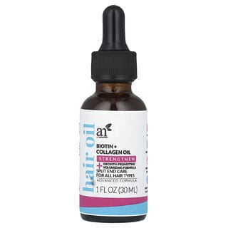 artnaturals, ヘアオイル、ビオチン＋コラーゲンオイル、30ml（1液量オンス）