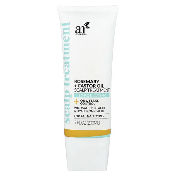 artnaturals, 로즈메리 + 캐스터오일 스캘프 트리트먼트, 모든 모발용, 200ml(7fl oz)