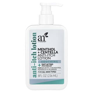 artnaturals, Menthol + Centella Anti-Itch Lotion, For All Skin Types, 8 fl oz (236 ml)