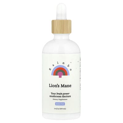 Rainbo, Hericium, Ethanol-Free, 3.4 fl oz (100 ml)