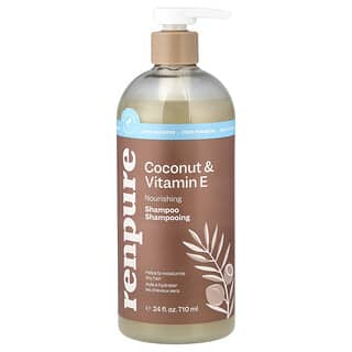 Renpure, Coconut & Vitamin E Shampoo, Shampoo mit Kokosnuss und Vitamin E, 710 ml (24 fl. oz.)