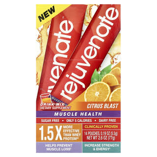 Rejuvenate, Drink Mix, Citrus Blast, 14 Pouches, 0.19 oz (5.5 g) Each