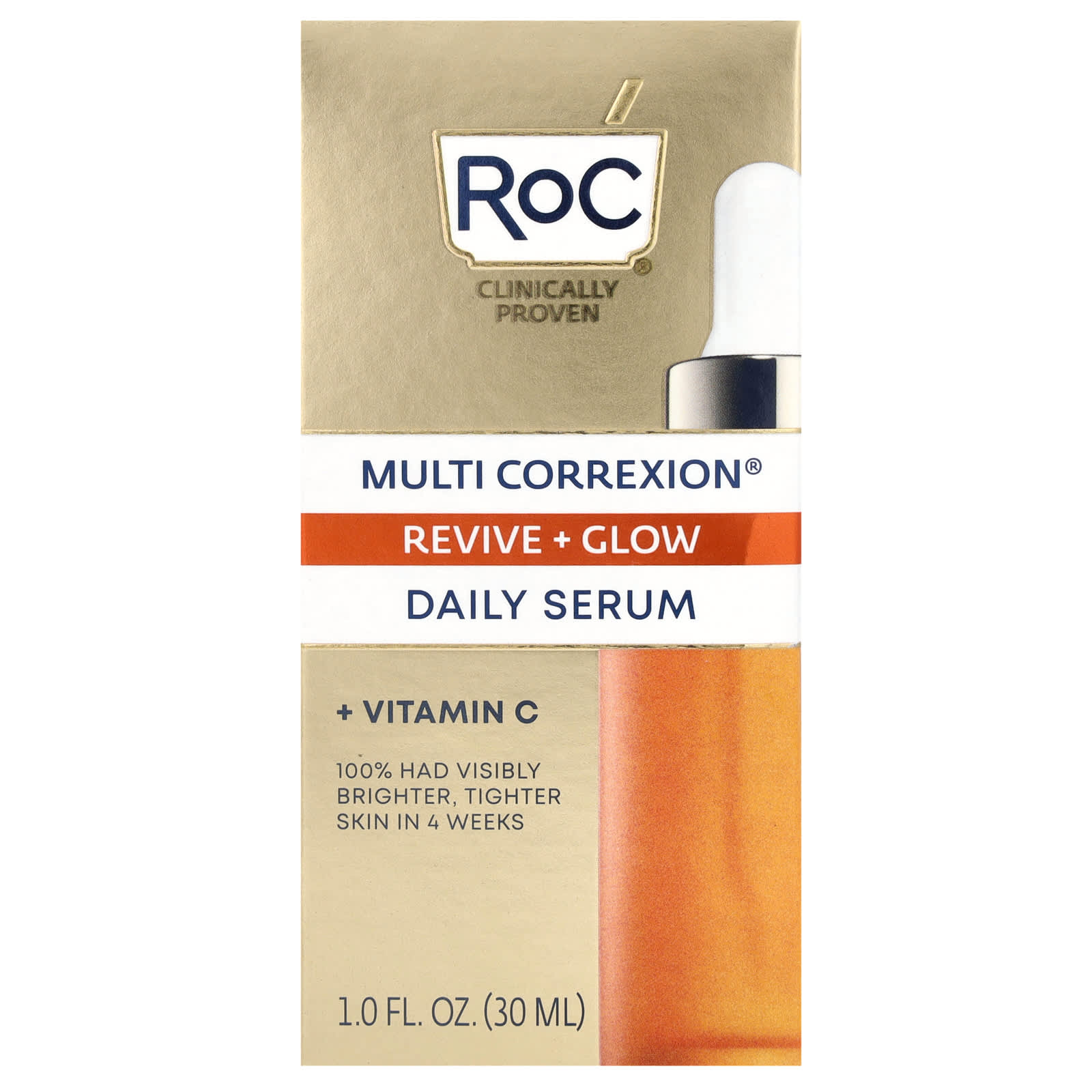 RoC, Multi Correxion, Revive + Glow, Daily Serum + Vitamin C, 1 fl oz ...