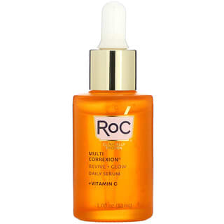 RoC, Multi Correxion, Sérum Diário para Reviver e Brilhar + Vitamina C, 30 ml (1 fl oz)