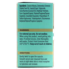 RoC, Multi Correxion, Hydrater + Repulper, Capsules de sérum de nuit, Sans parfum, 30 capsules biodégradables