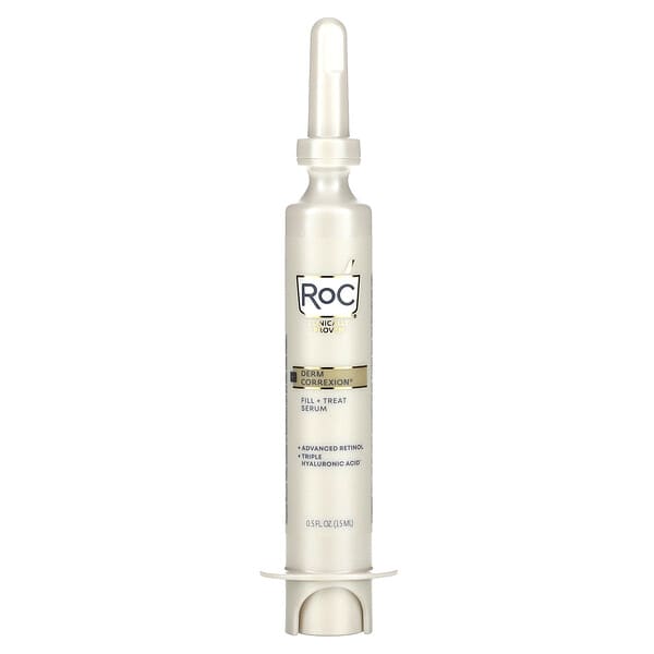 RoC, Derm Correxion, Fill + Treat Serum, Advanced Retinol & Triple Hyaluronic Acid, 0.5 fl oz (15 ml)
