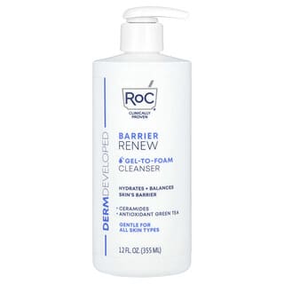 RoC, Barrier Renew, Gel-To-Foam Cleanser, 12 fl oz (355 ml)