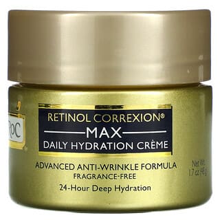 RoC, Retinol Correxion，特大補水乳霜，無香，1.7 盎司（48 克）