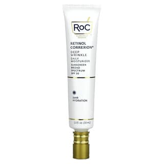 RoC, Retinol Correxion, Hidratante Diário para as Rugas Profundas, FPS 30, 30 ml (1 fl oz)