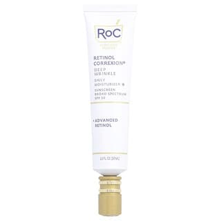 RoC, 視黃醇多效，深皺紋日常保溼霜，SPF 30，1 盎司（30 毫升）