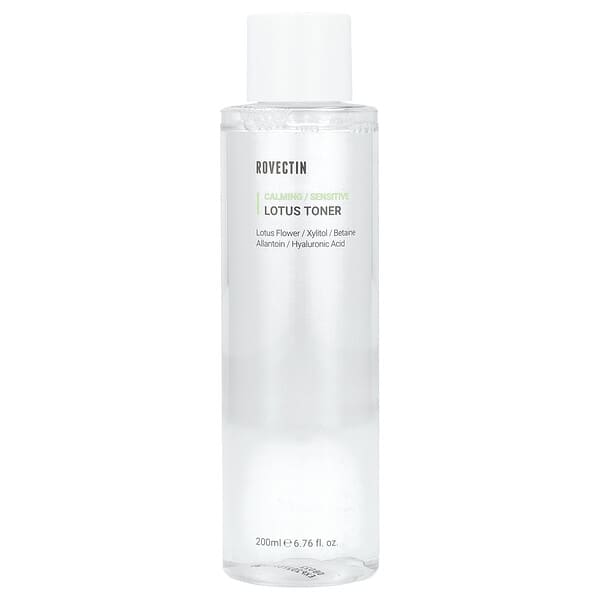 Rovectin, 카밍 연꽃 토너, 200ml(6.76fl oz)