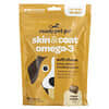Skin & Coat Omega-3, For Dogs, All Ages, Fish & Cheese, 90 Soft Chews, 12.7 oz (360 g)
