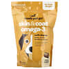 Ready Pet Go, Omega Health Chews, Suporte para Pele e Pelo de Cães, Todas as Idades, Óleo de Peixe + Queijo, 90 Cápsulas Mastigáveis
